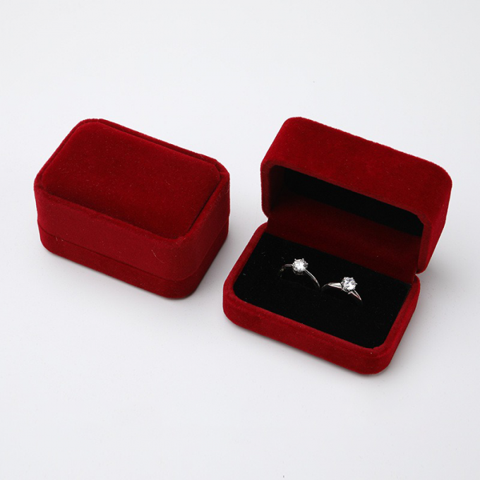 Contenitori di gioielli della scatola del cassetto, braccialetto della collana del pendente degli orecchini dell'anello di imballaggio del contenitore di gioielli per ricevere una carta 5