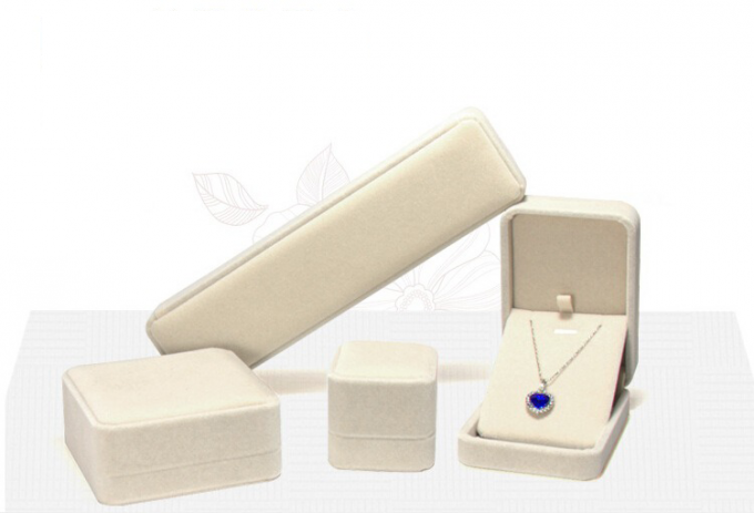 I produttori all'ingrosso di lusso elegante floccaggio portagioie scatola regalo scatola di gioielli 5